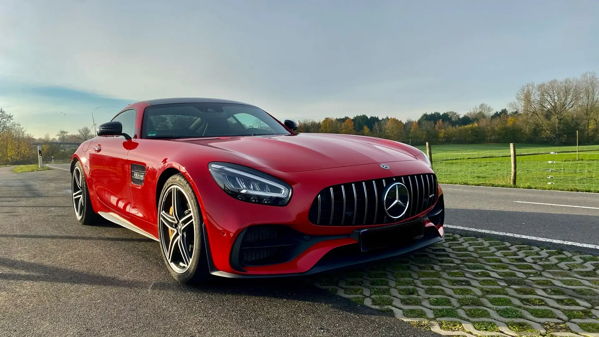 Mercedes-Benz AMG GT C Coupe Speedshift DCT 7G Roşu - 1