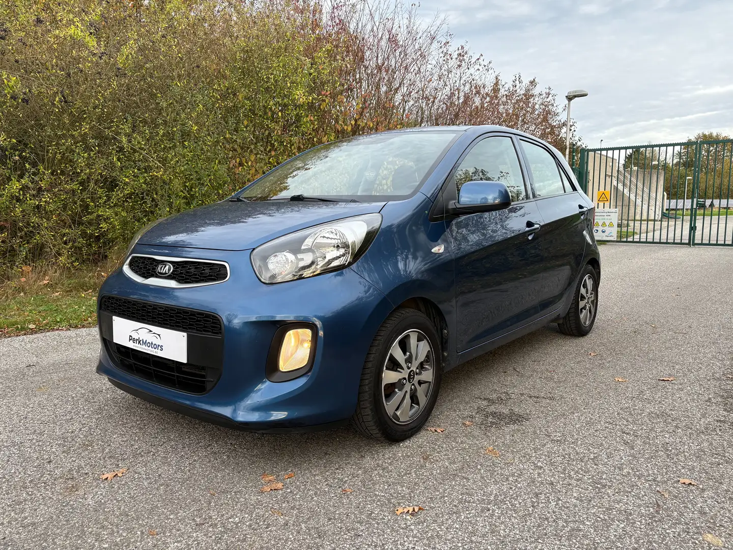 Kia Picanto 1.0i Edition - Garantie*Camera*Airco*Navi*Ohb Blauw - 1