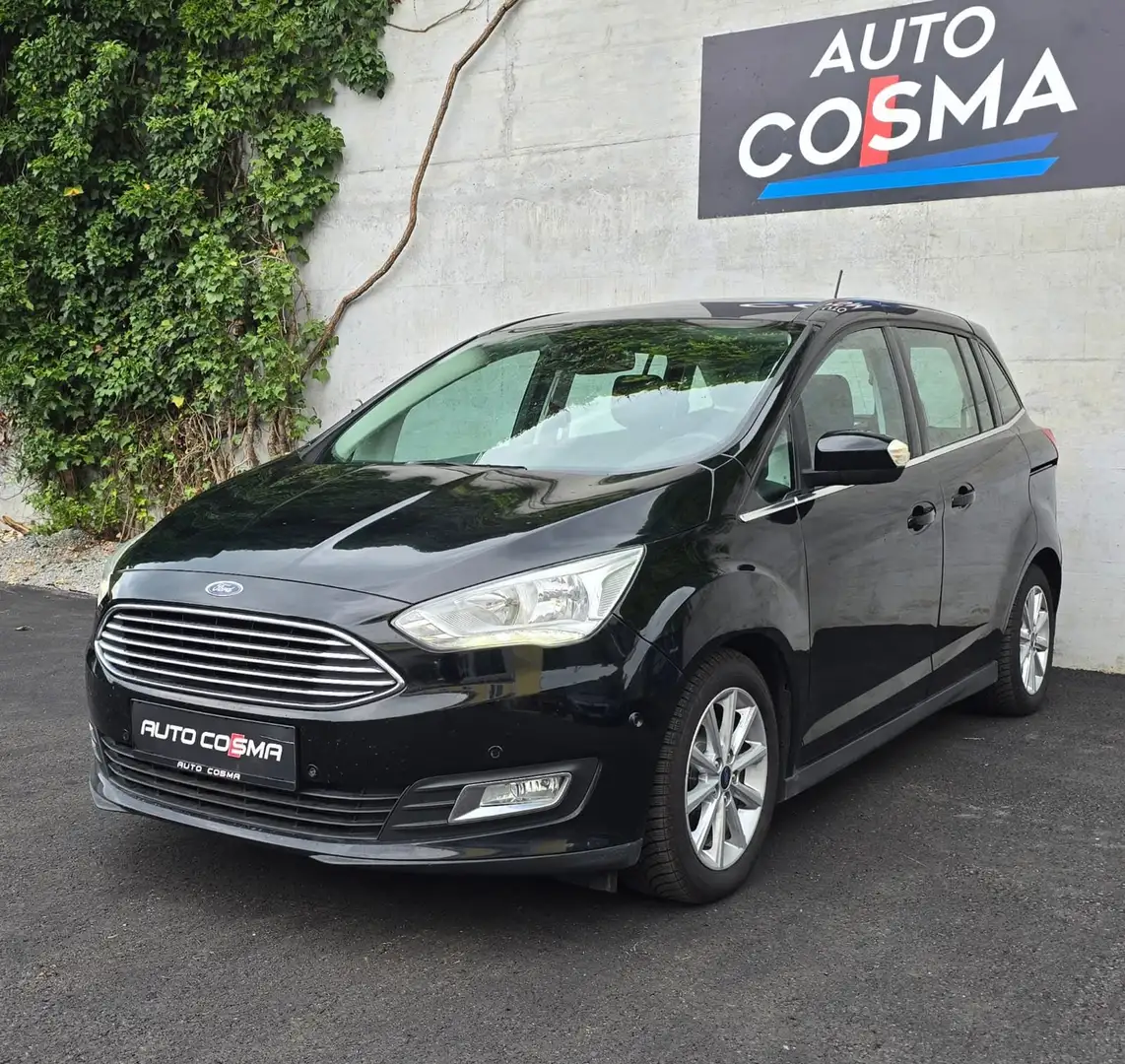 Ford Grand C-Max Titanium 7 SITZER Schwarz - 1