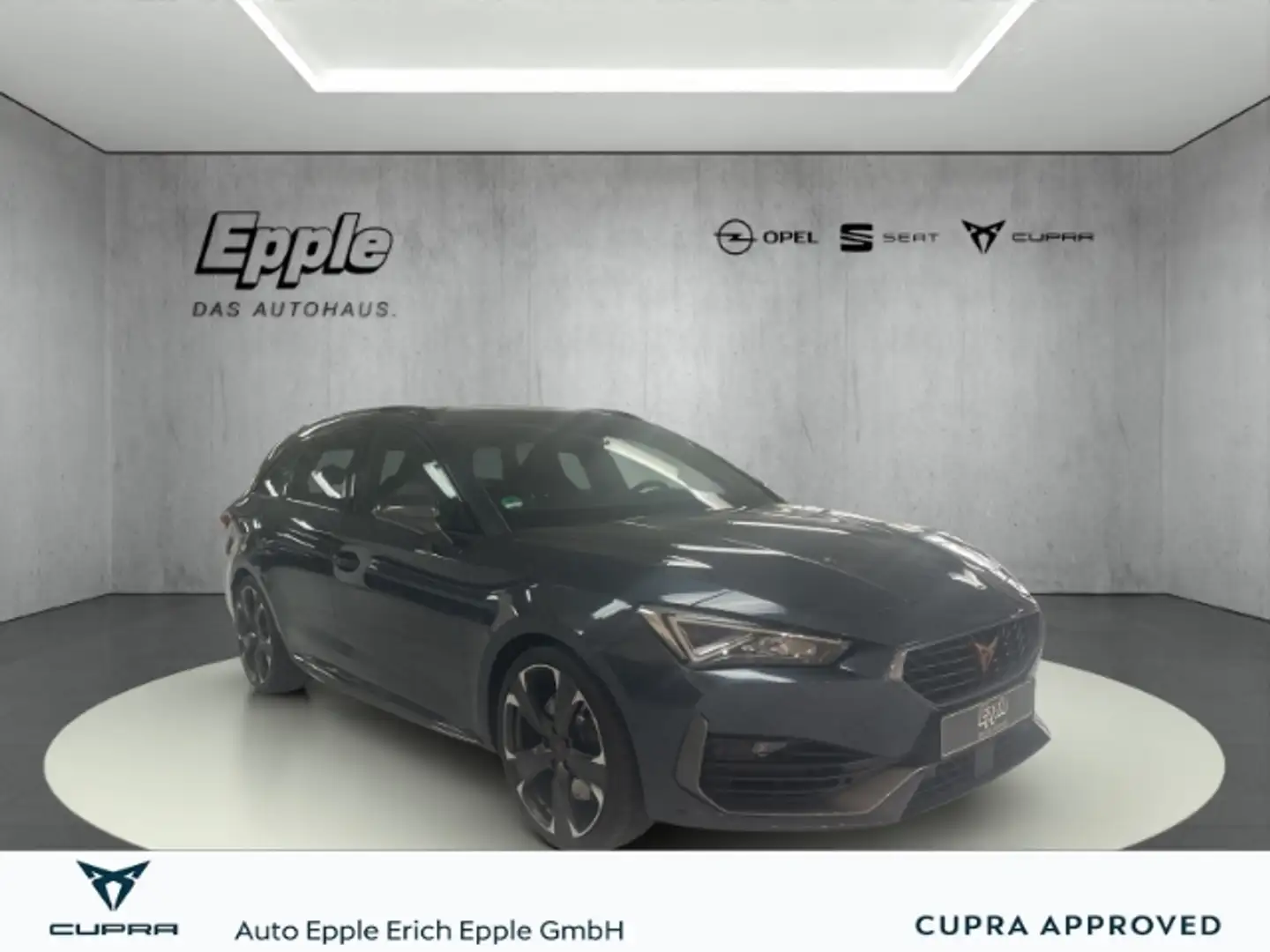 CUPRA Leon VZ 4Drive Navi LED El. Heckklappe ACC Rückfahrkame Grau - 1