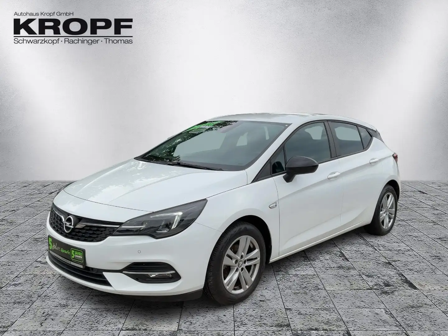Opel Astra K 1.2 Turbo Edition LED+Navi+SHZ+Winterp. Blanc - 2
