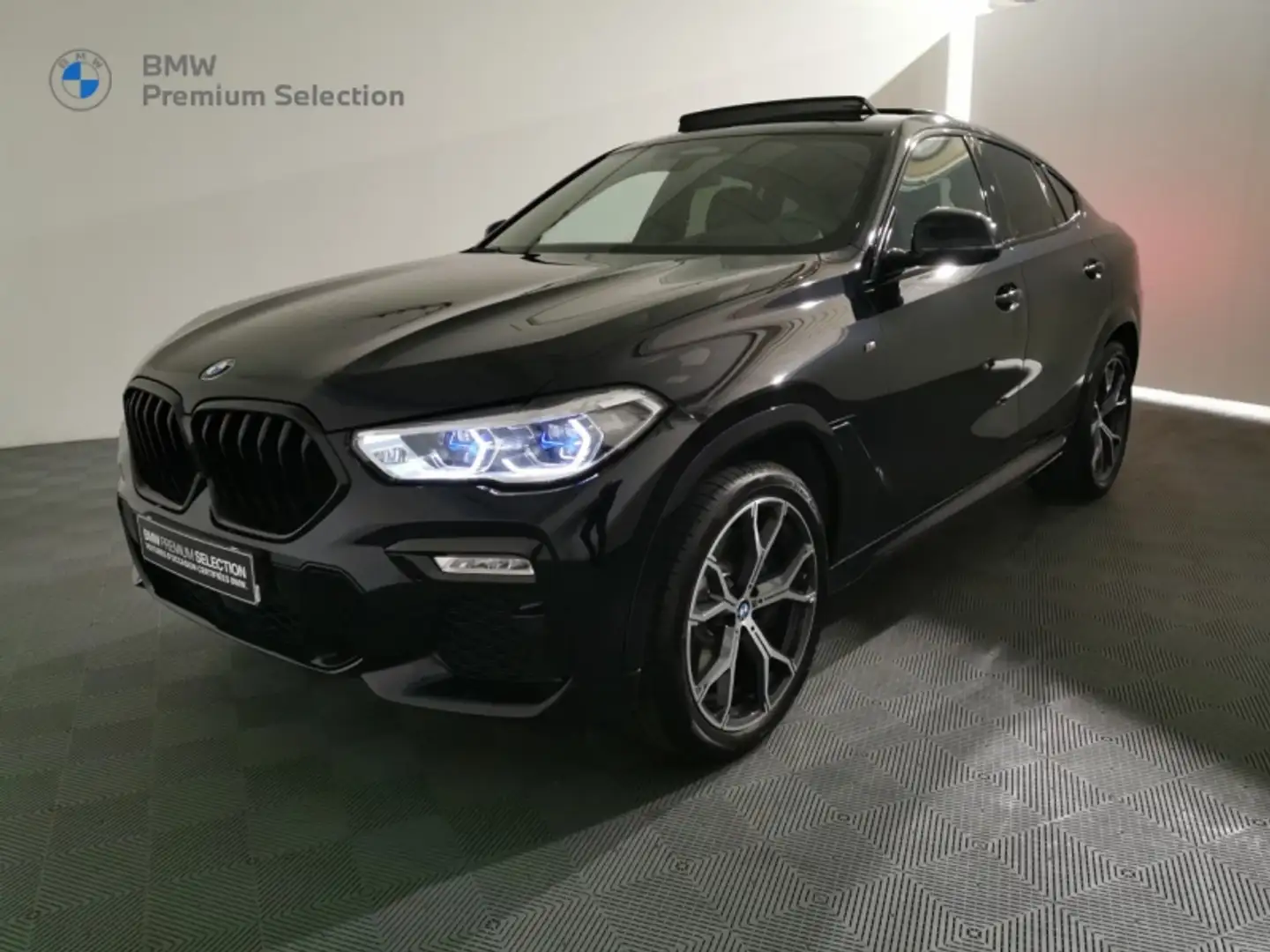 BMW X6 M M50dA 400ch Noir - 1