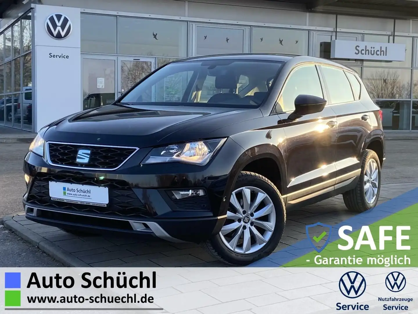 SEAT Ateca 1.5 TSI Style NAVI+KAMERA+PARKASSIST+SHZ+B Schwarz - 1