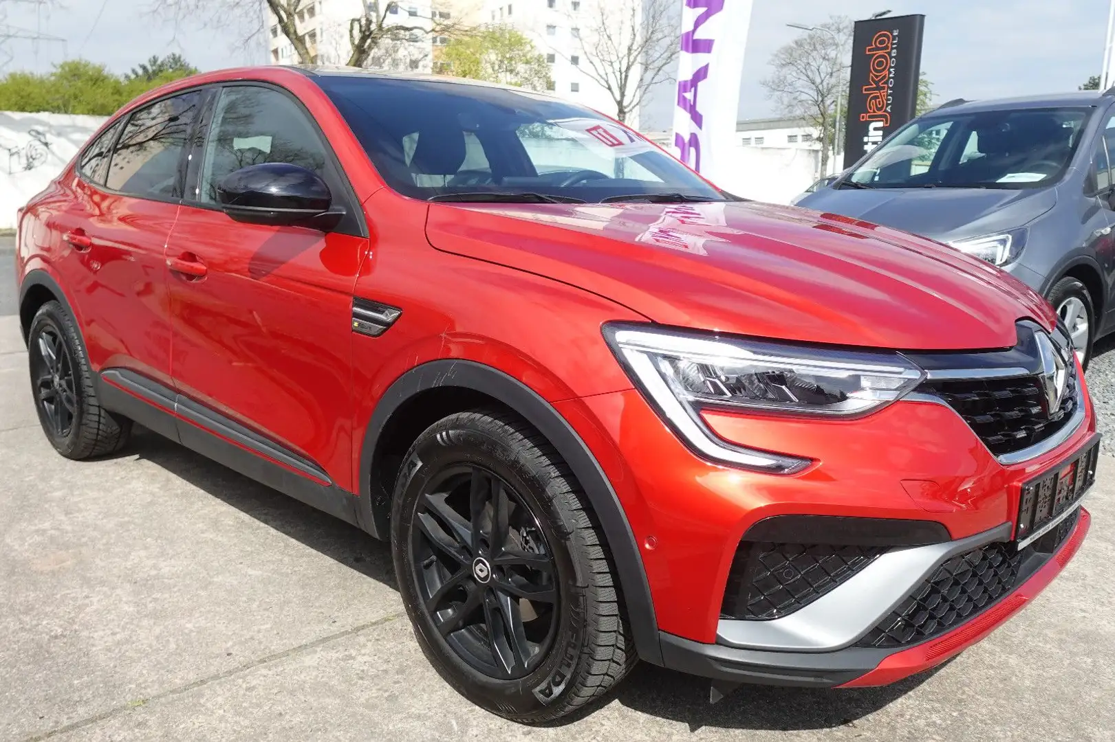 Renault Arkana R.S. Line 1 Hand+MFL+BC+KAMERA+USB+SOS+AL Rosso - 1