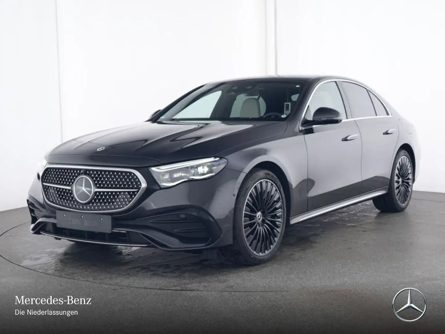 Mercedes-Benz E 300 de 4M Hybrid AMG Fahrass 360° Distr. PTS 9G Grau - 2