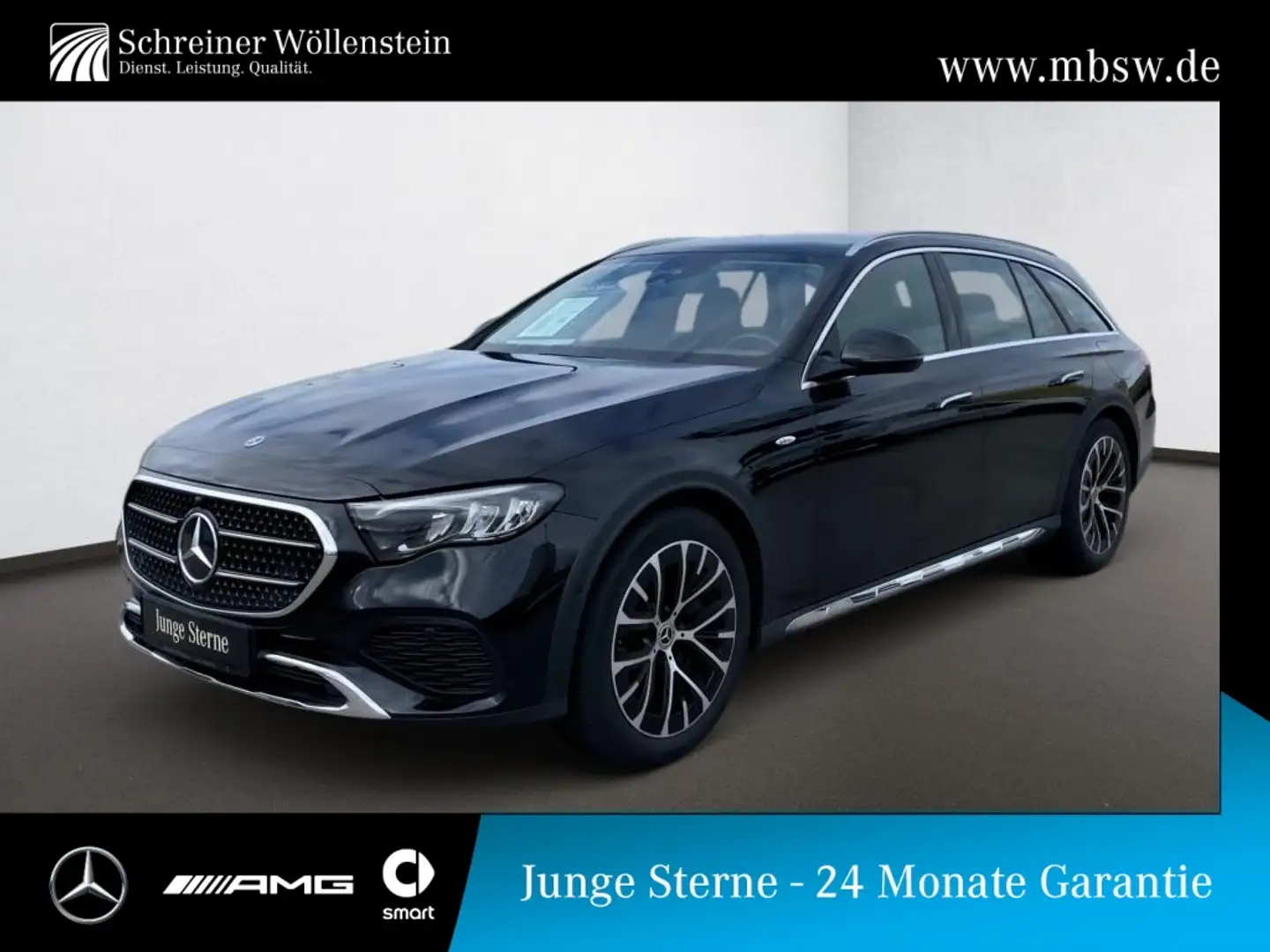 Mercedes-Benz E 300 T de 4M All-Terrain PANO*AHK*KAMERA*AIRMA Zwart - 1
