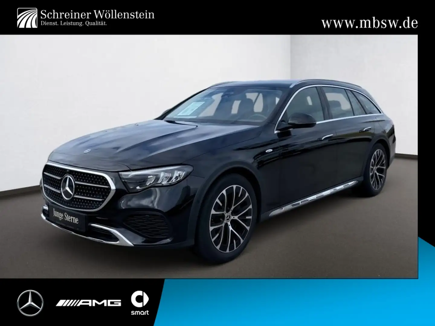 Mercedes-Benz E 300 T de 4M All-Terrain PANO*AHK*KAMERA*AIRMA Noir - 1