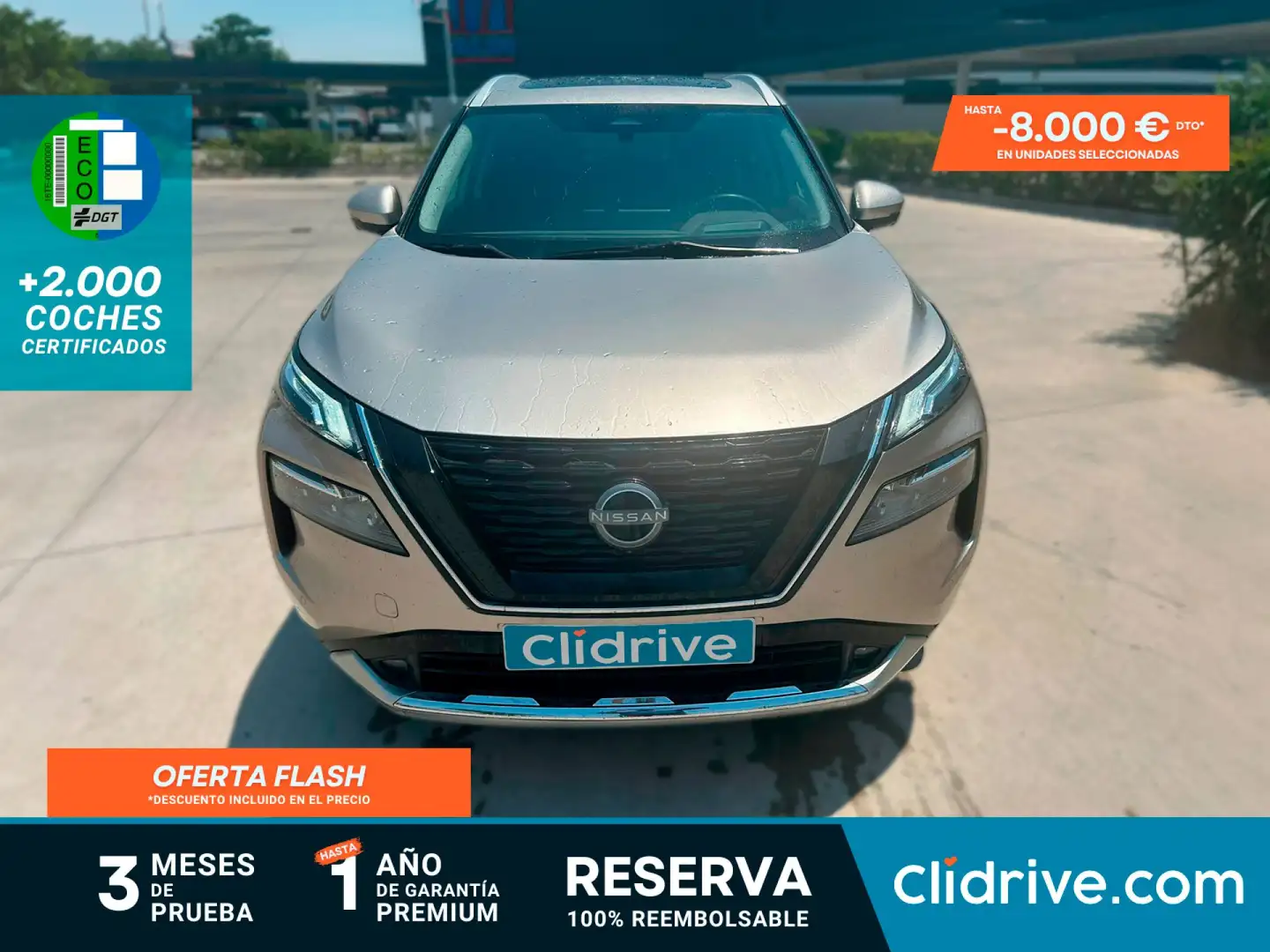 Nissan X-Trail 5 plazas 1.5 e-POWER 152 kW (204 CV) A/T Plateado - 1