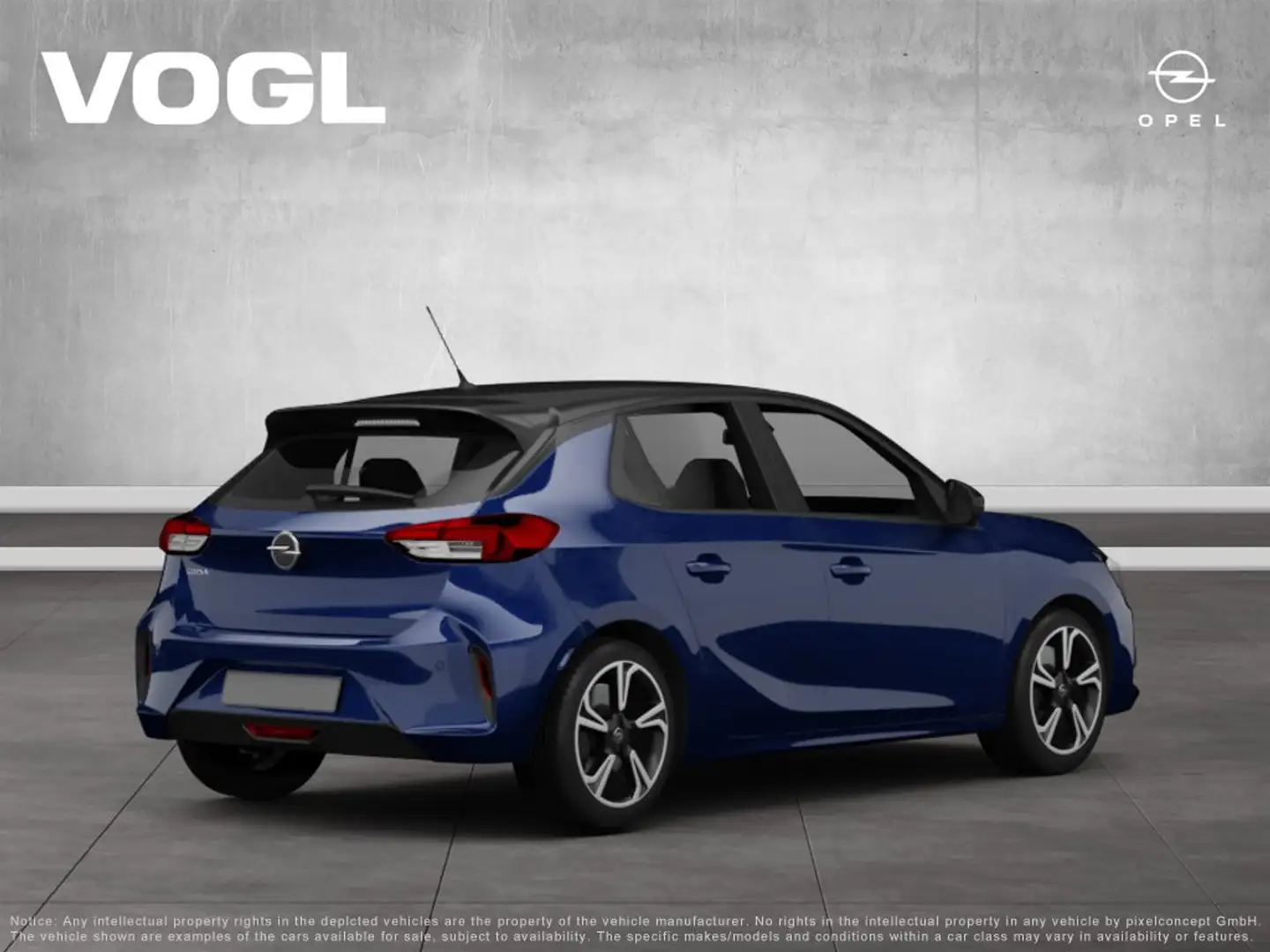 Opel Corsa GS 1.2 T Direct Injection Turbo 100PS MT6 GS Blau - 2