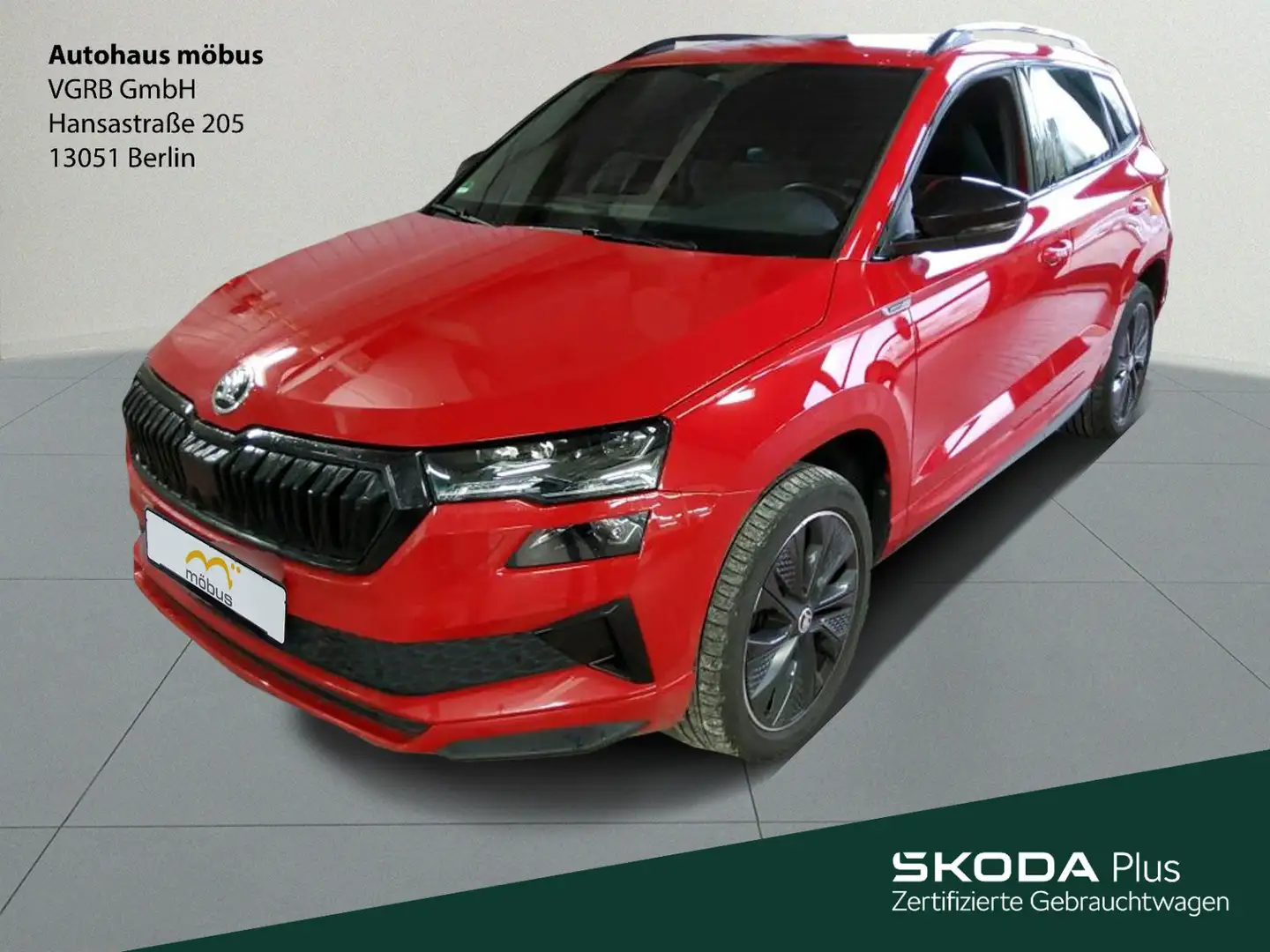 Skoda Karoq 1.5 TSI ACT Sportline*DSG*KESSY*APP*LED*RF Rot - 2