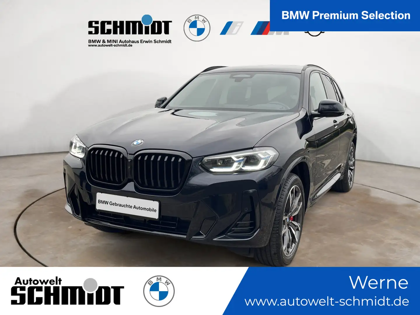 BMW X3 xDrive30i + GARANTIE-bis-01.2030 Schwarz - 1