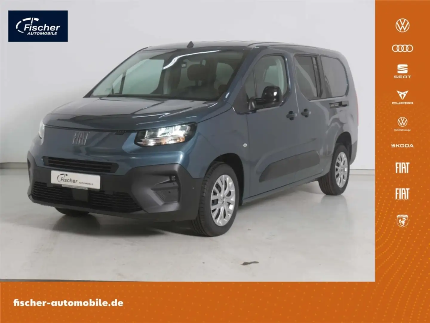 Fiat Doblo Cargo 1.5 BlueHDI L2H1 Kombi 7-Sitzer Bleu - 1