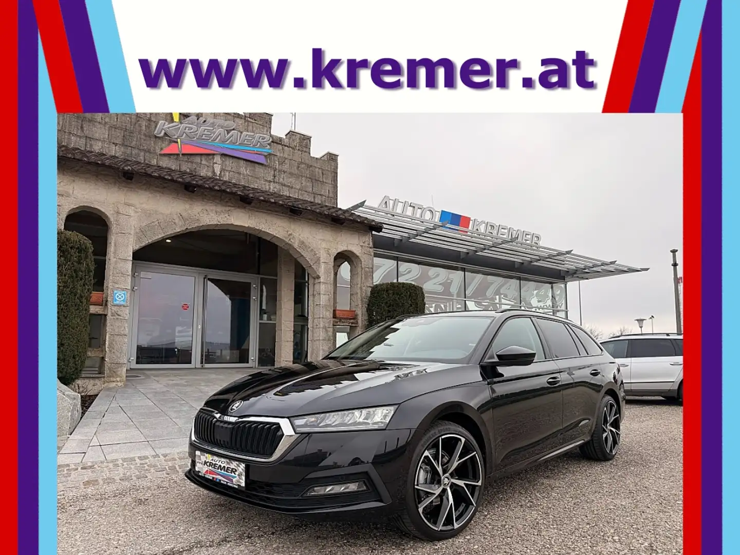 Skoda Octavia Combi 2,0 TDI Ambition/ACC/LED/SHA/SHZ/NAVI/RFK... Schwarz - 1