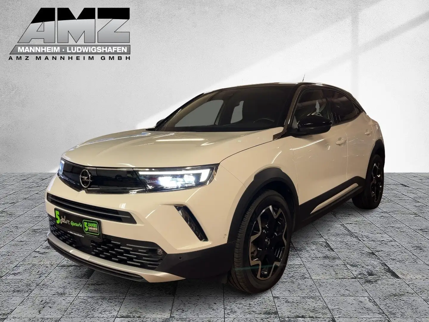 Opel Mokka-E Ultimate Alcantara+LED+Navi+Sitzheizung Blanc - 2