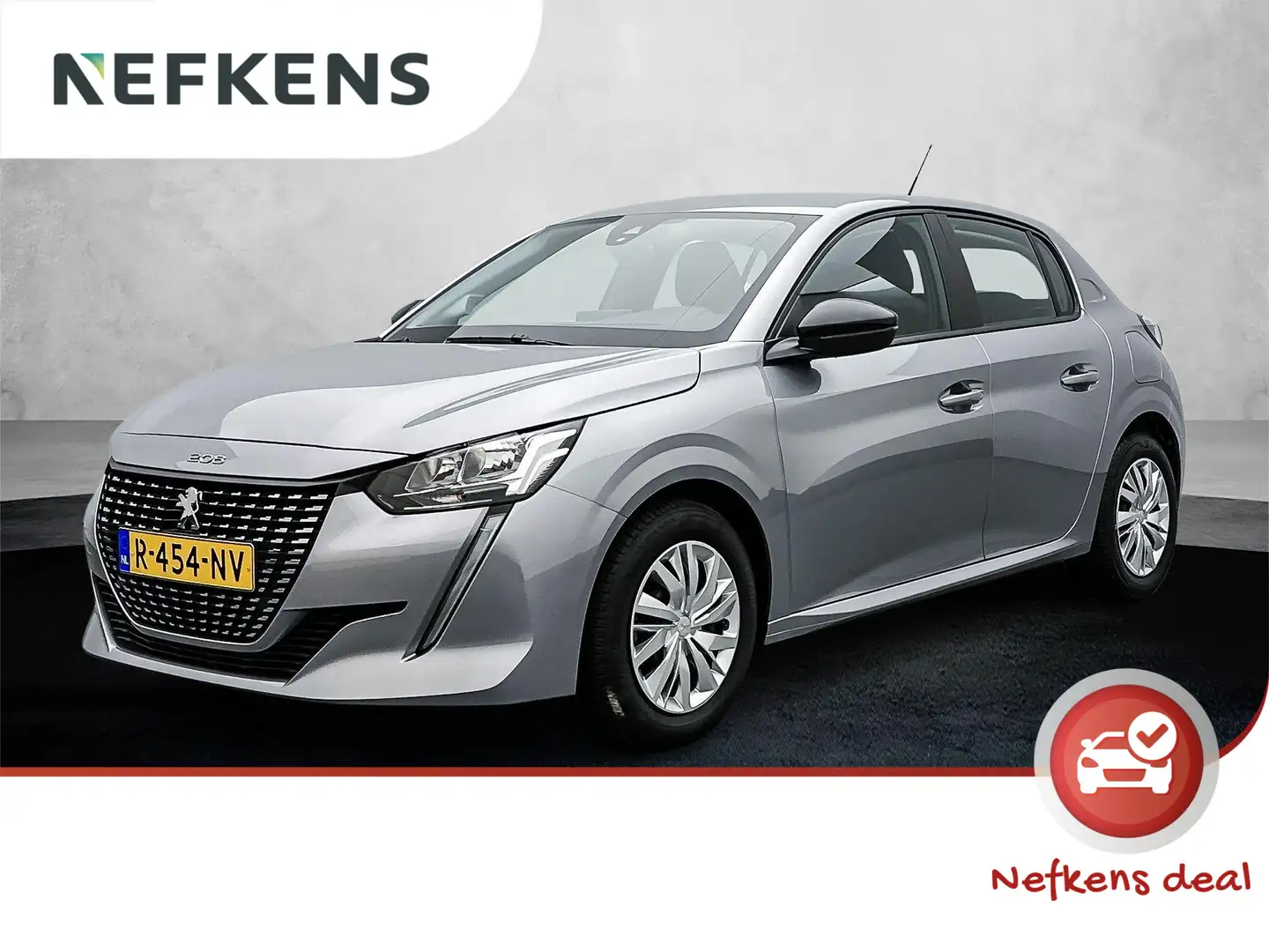 Peugeot 208 Active 75 pk | Navigatie | Airco | Cruise Control Grijs - 1