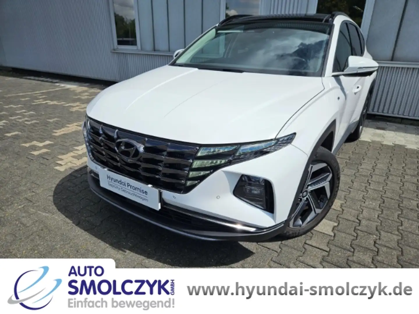 Hyundai TUCSON 1.6 T 7-DCT 4WD PREMIUM LEDER+PANOD+AHK Alb - 1