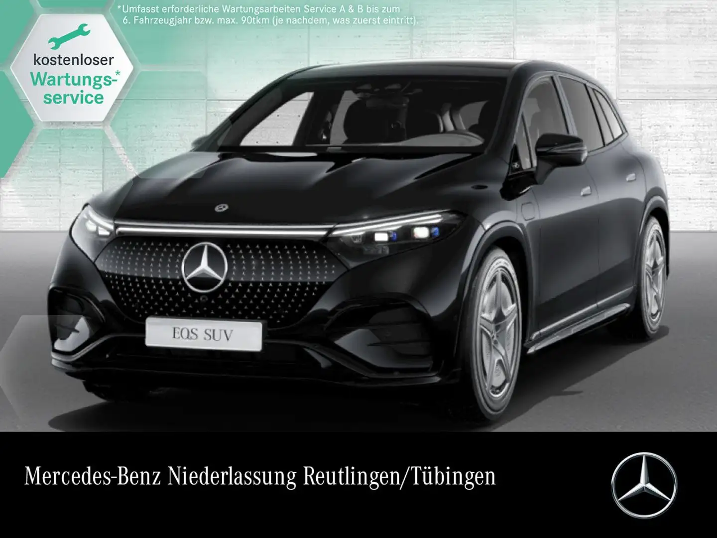 Mercedes-Benz EQS SUV EQS 500 4MATIC SUV AMG Fahrass Fondent Airmat Pano Negru - 1