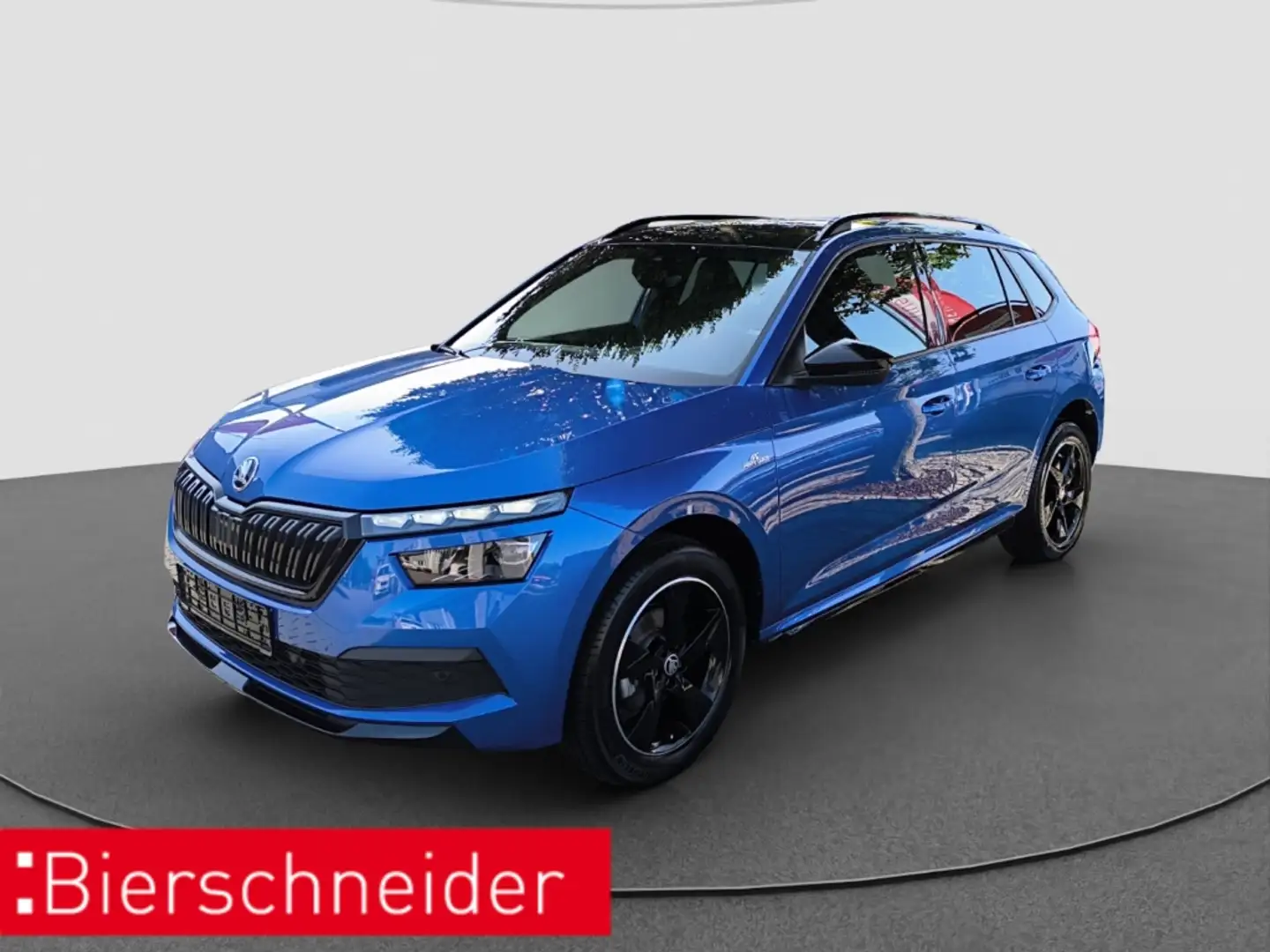 Skoda Kamiq 1.5 TSI Monte Carlo AHK VOLL-LED PANO Blau - 1