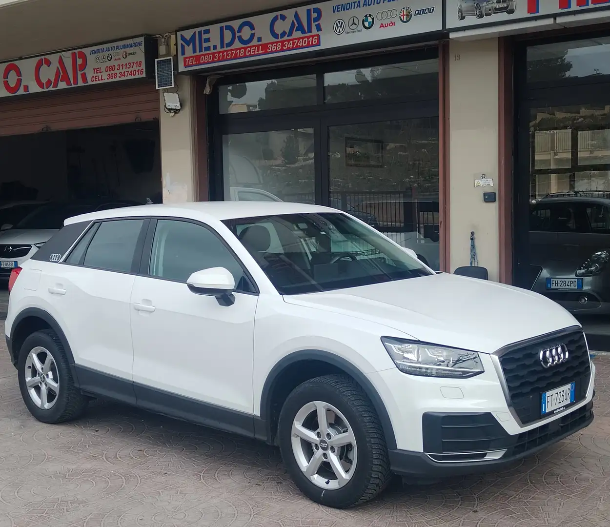 Audi Q2 30 1.6 tdi Blanc - 1