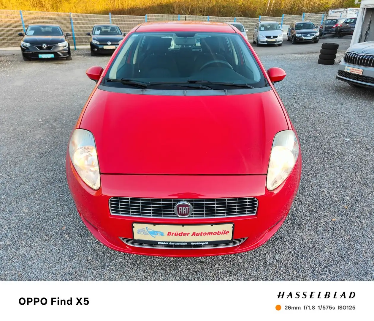 Fiat Grande Punto 1.4 8V Active "1Hand "NEU TÜV Rouge - 2