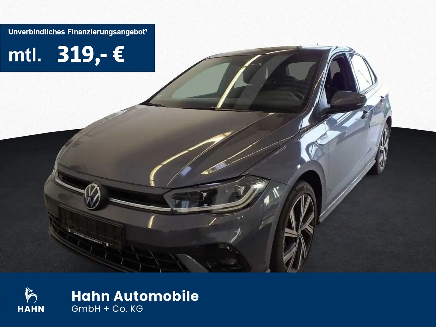 Volkswagen Polo 1.0TSI DSG R-Line Pano Navi Cam Climatr PDC Grau - 1