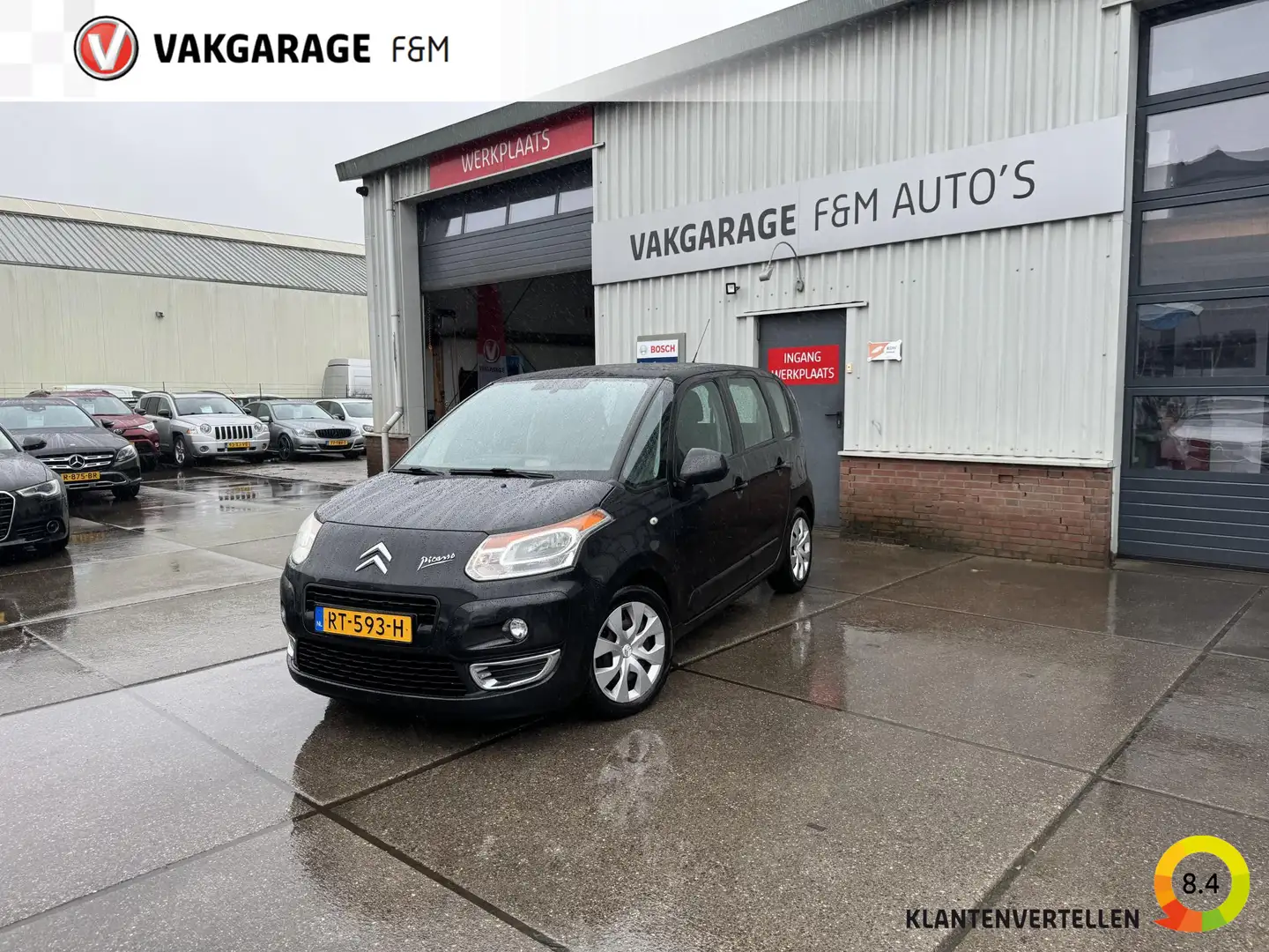 Citroen C3 Picasso 1.6 VTi Exclusive Zwart - 1
