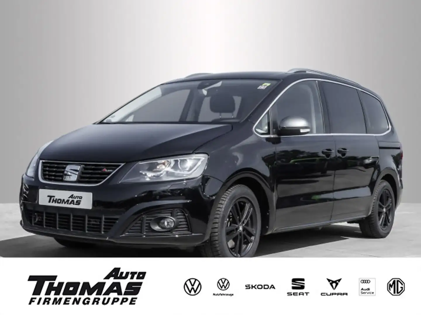SEAT Alhambra FR-Line 1.4 TSI AHK+RFK+NAVI+SHZ+PDC Noir - 1