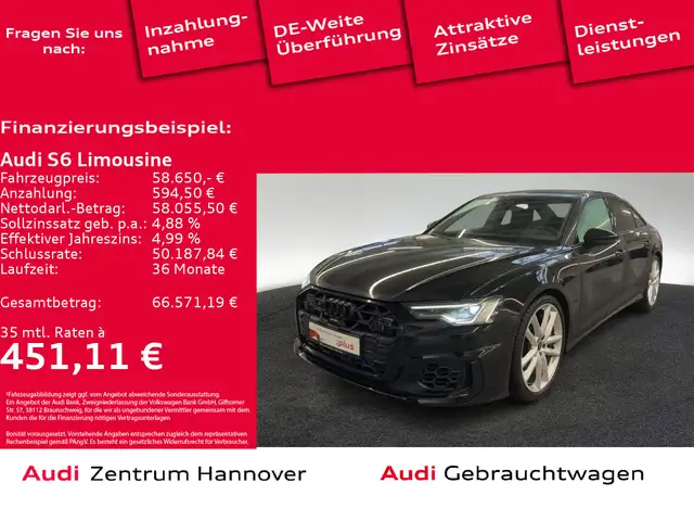 Audi S6 3.0 TDI quattro Head-Up, Standh. Pa