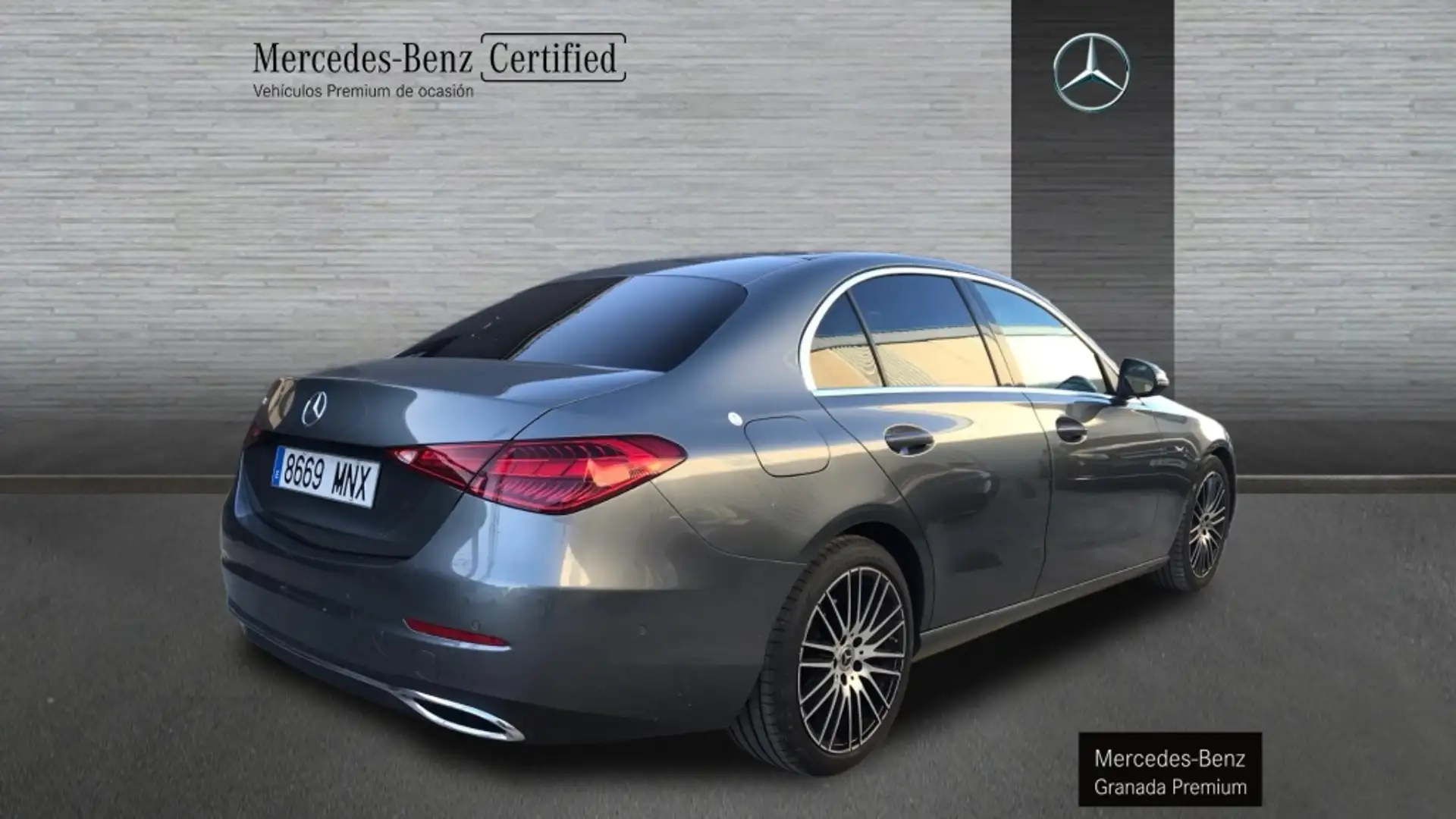 Mercedes-Benz C 200 -CLASS D BERLINA Gris - 2