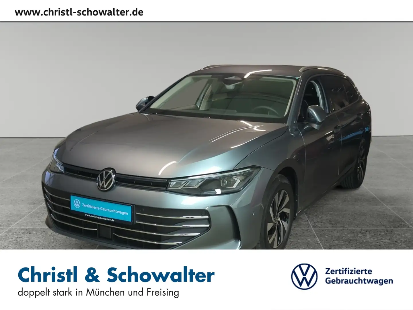 Volkswagen Passat 2.0 TDI DSG Business STHZNG LED NAVI Grau - 1