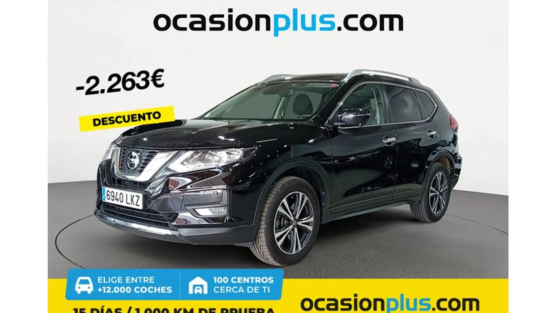 Nissan X-Trail 1.7 dCi N-Connecta 4x2 CVT Negro - 1