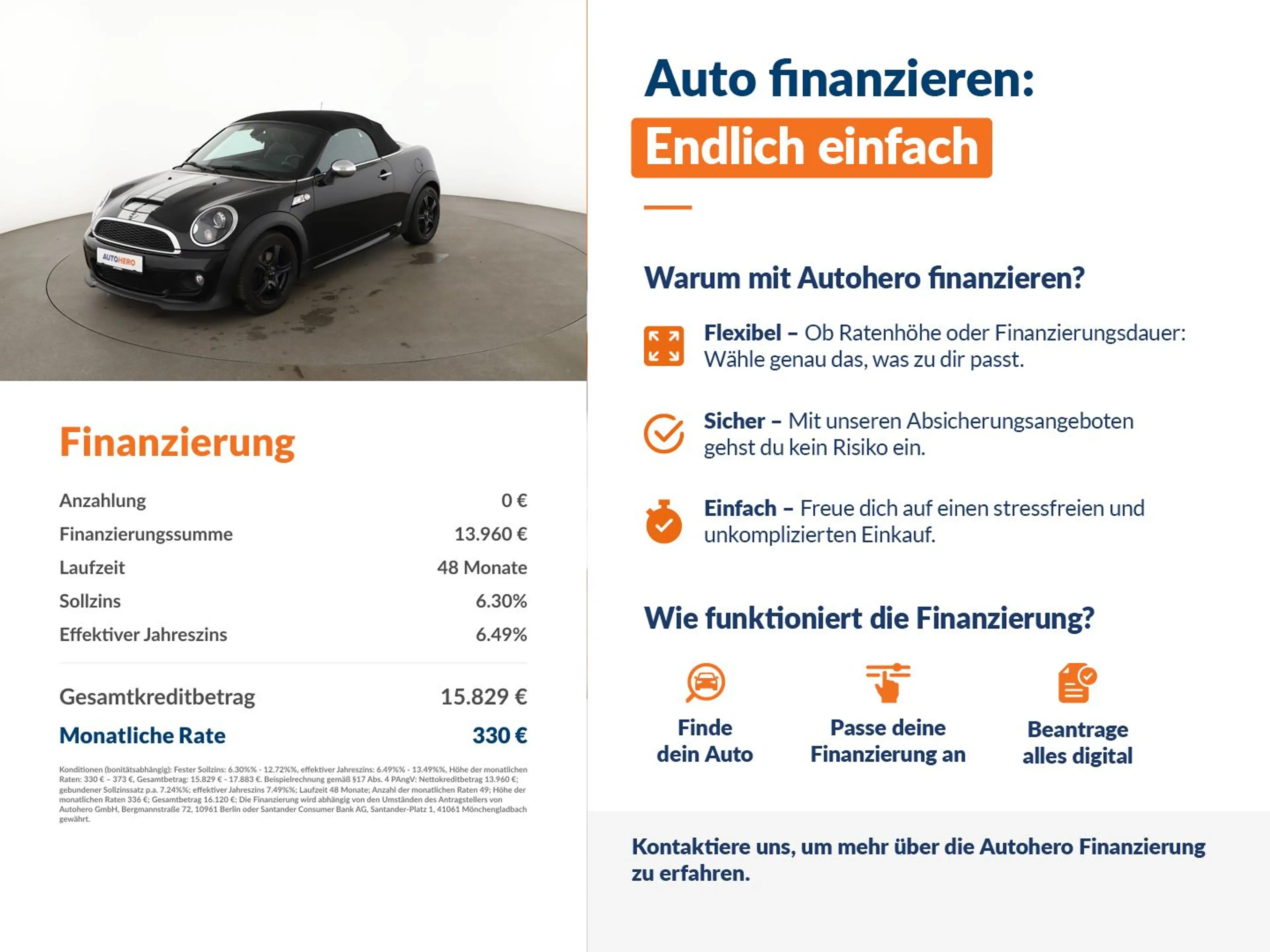MINI Cooper S Roadster Cooper S *NAVI*XENON*PDC*SHZ* — photo 2