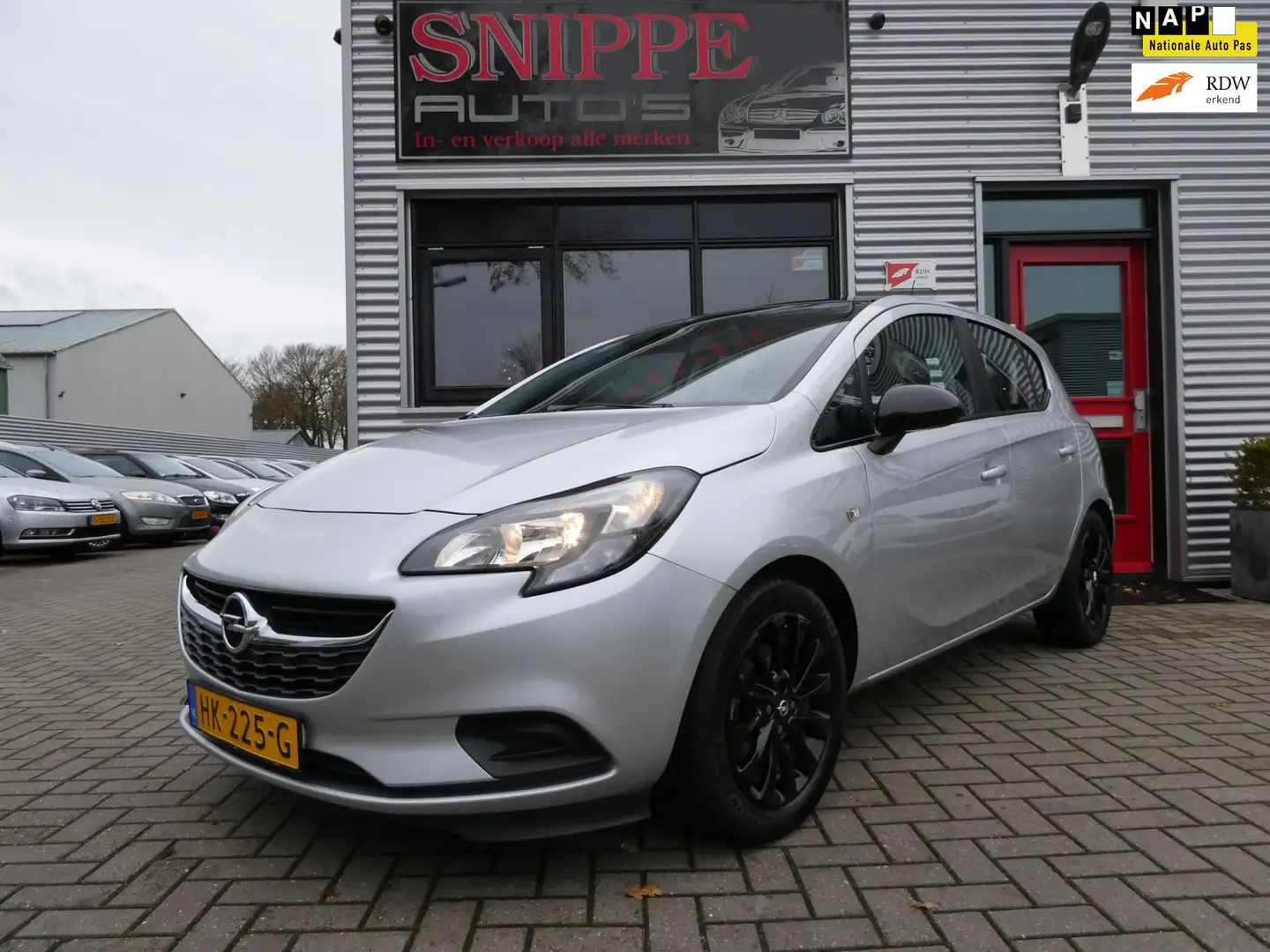 Opel Corsa 1.3 CDTI Business+ DEALERONDERHOUDEN-AUTOMAAT-5 DE Grijs - 1
