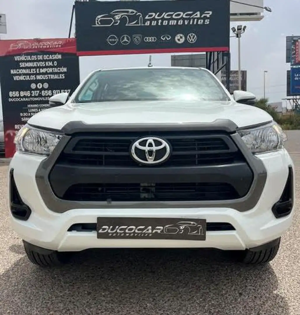 Toyota Hilux Cabina Doble GX Blanco - 1