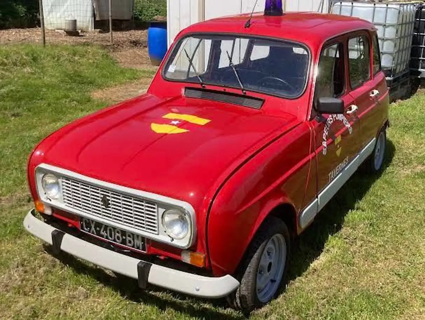 Renault R 4 4 GTL Clan Rouge - 1