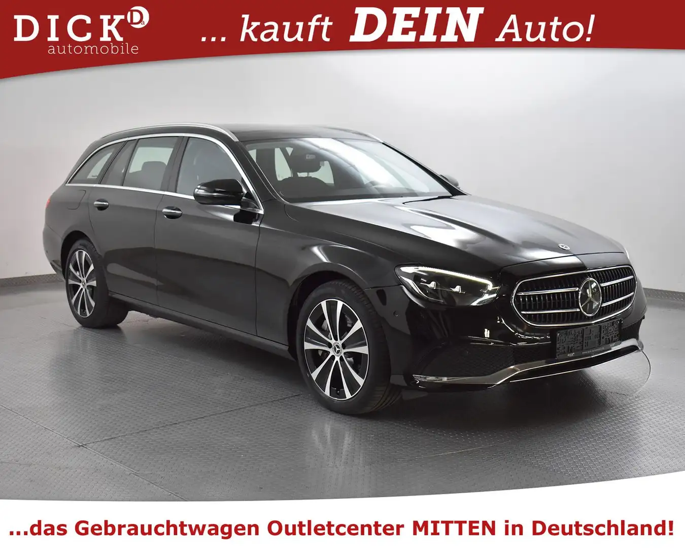 Mercedes-Benz E 300 de T Avantg PANO+WIDES+LED+STDHZ+KAMER+ACC+ Schwarz - 1