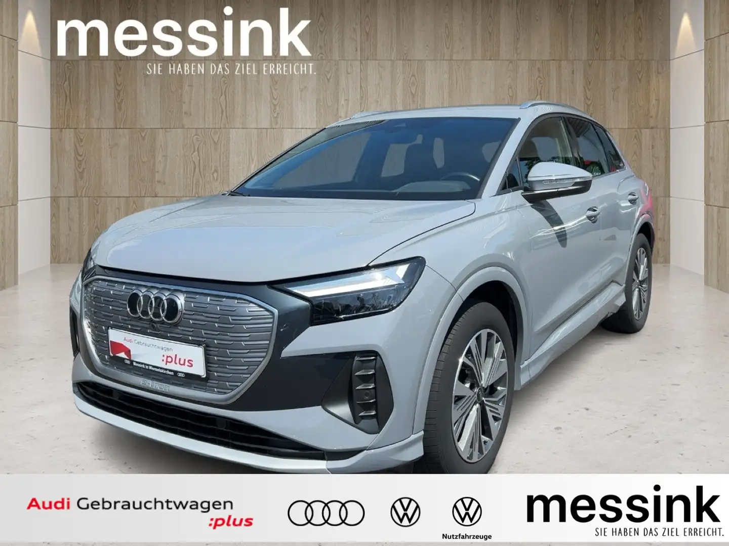 Audi Q4 e-tron 40 e-tron basis *SHZ*AHK*ACC*LHZ* Silber - 1
