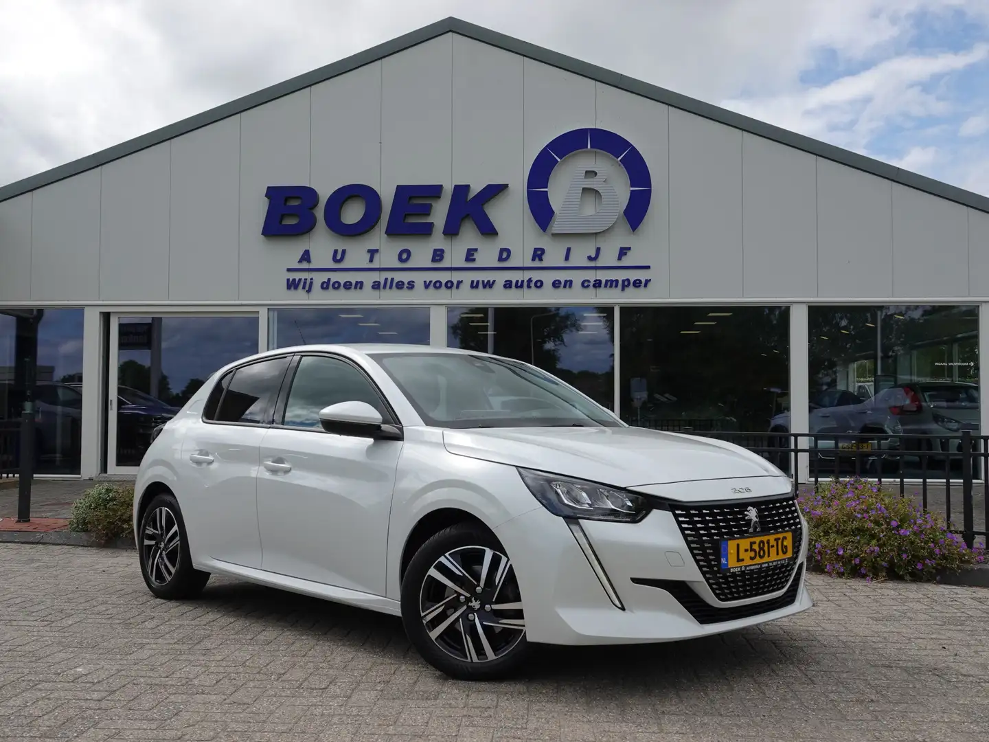 Peugeot 208 1.2 PureTech 100PK Allure H-LEER | CRUISE | GR. NA Bianco - 1