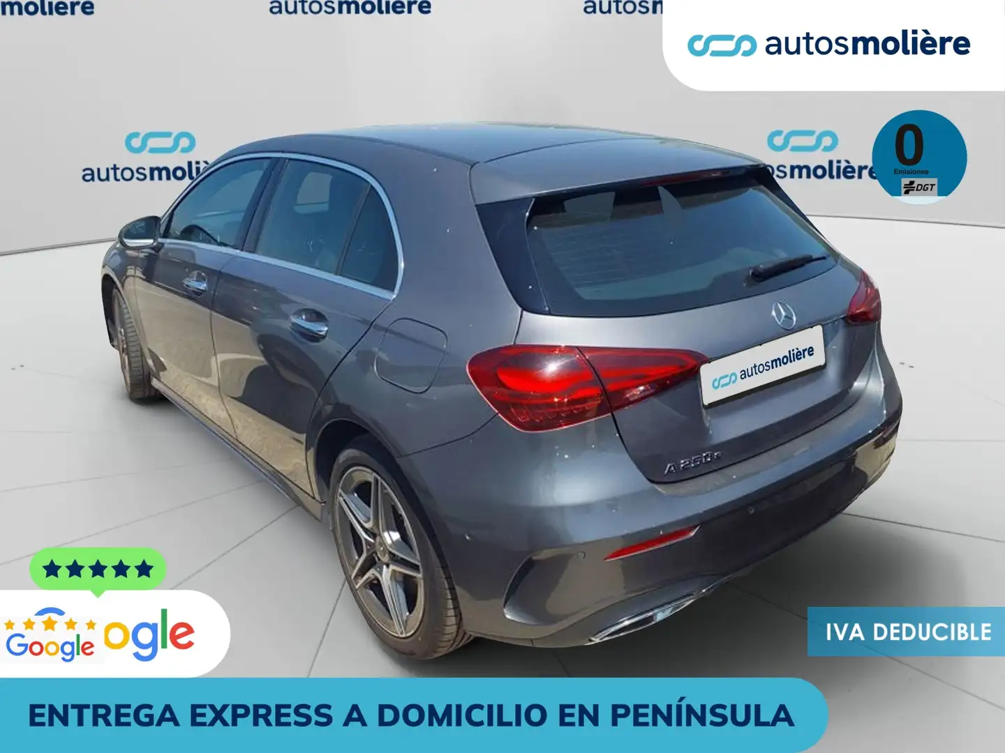 Mercedes-Benz A 250 250e Progressive Line Advanced 8G-DCT Gris - 2