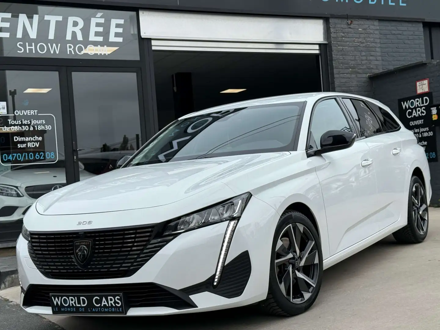 Peugeot 308 SW 1.2 PureTech Allure Pack S FULL OPTIONS GARANTI Blanc - 1