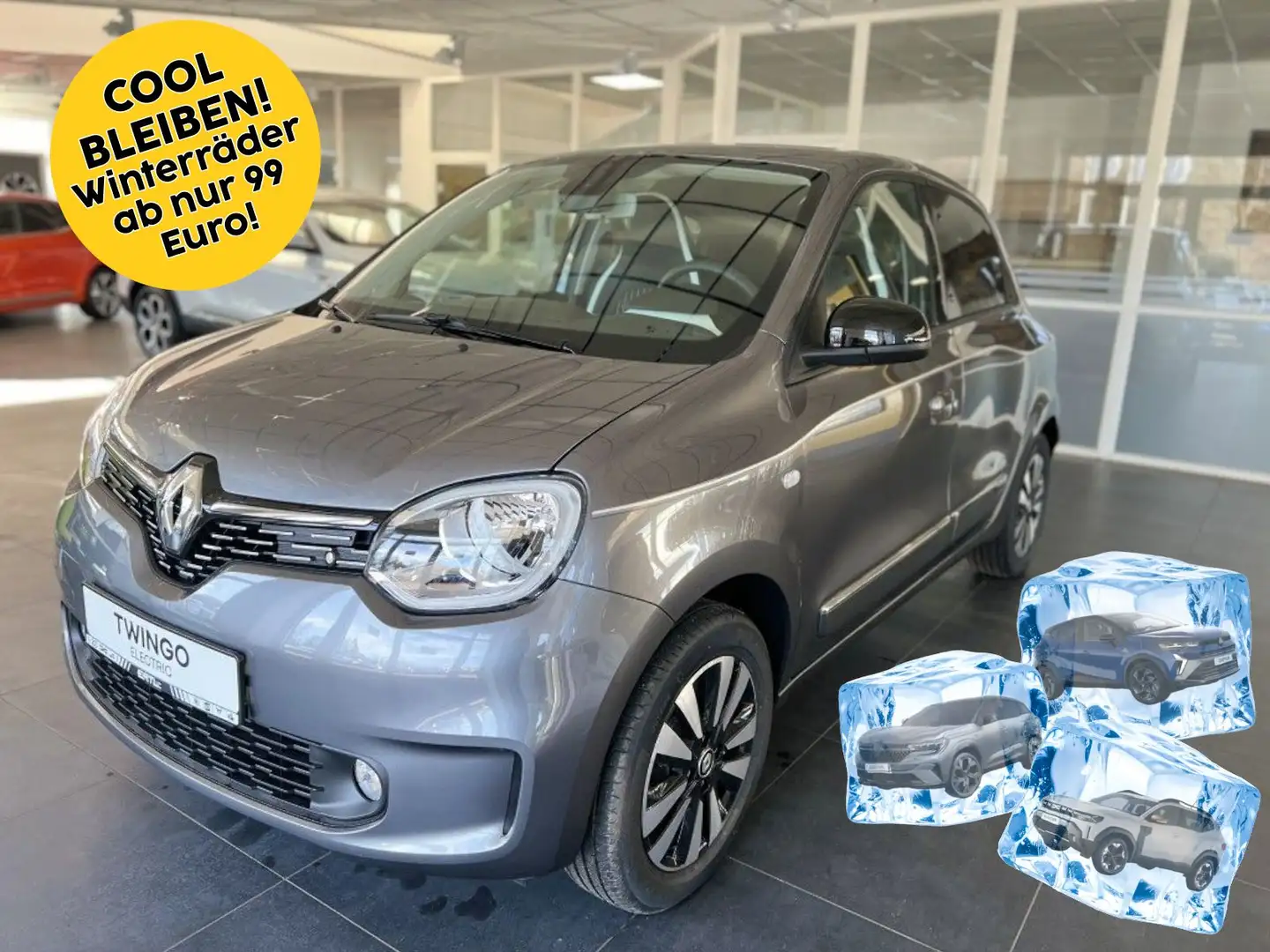 Renault Twingo E-TECH 100% el. Grau - 1