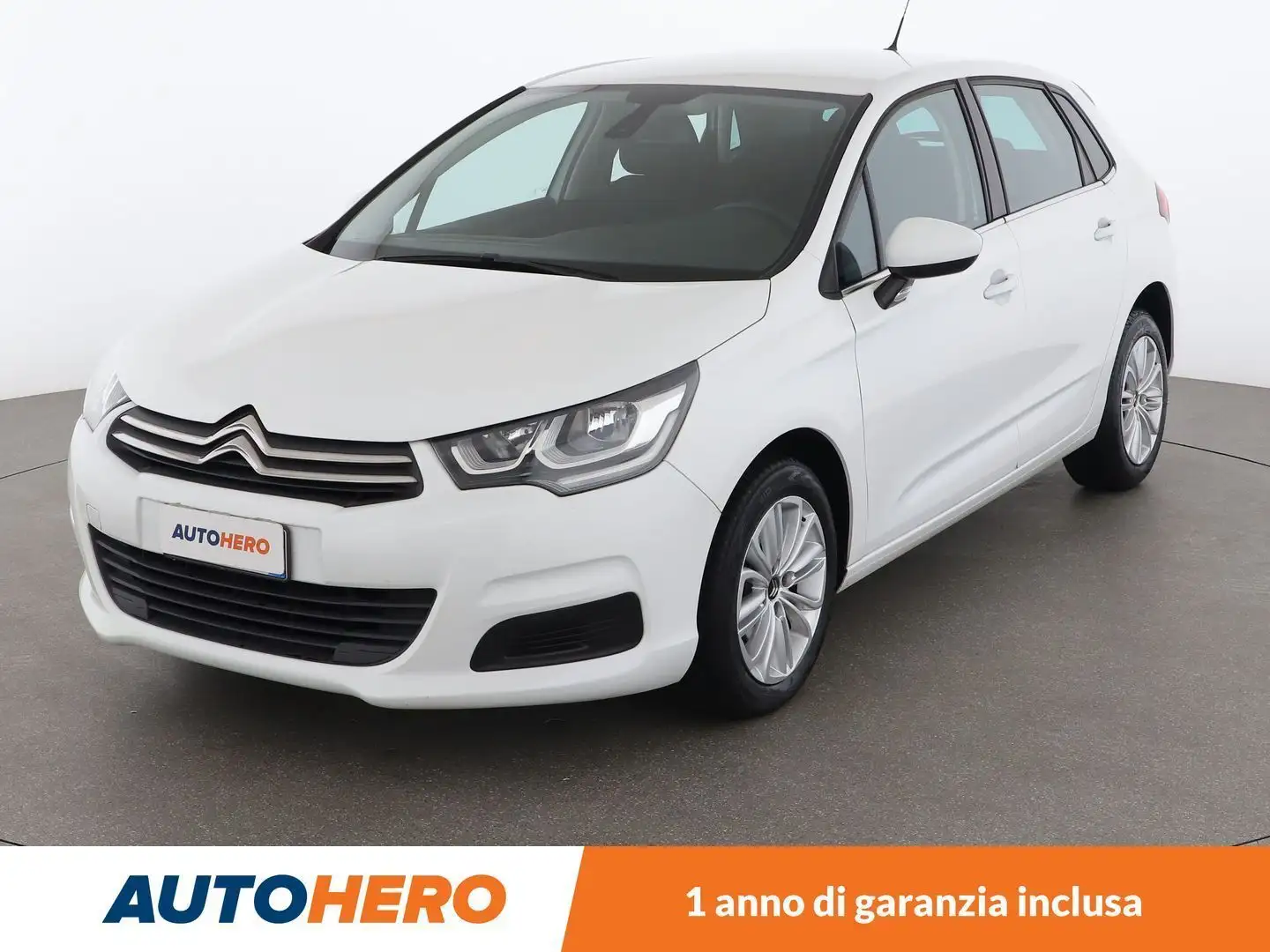 Citroen C4 1.6 Blue-HDi Feel 120  CV EAT6 Bianco - 1