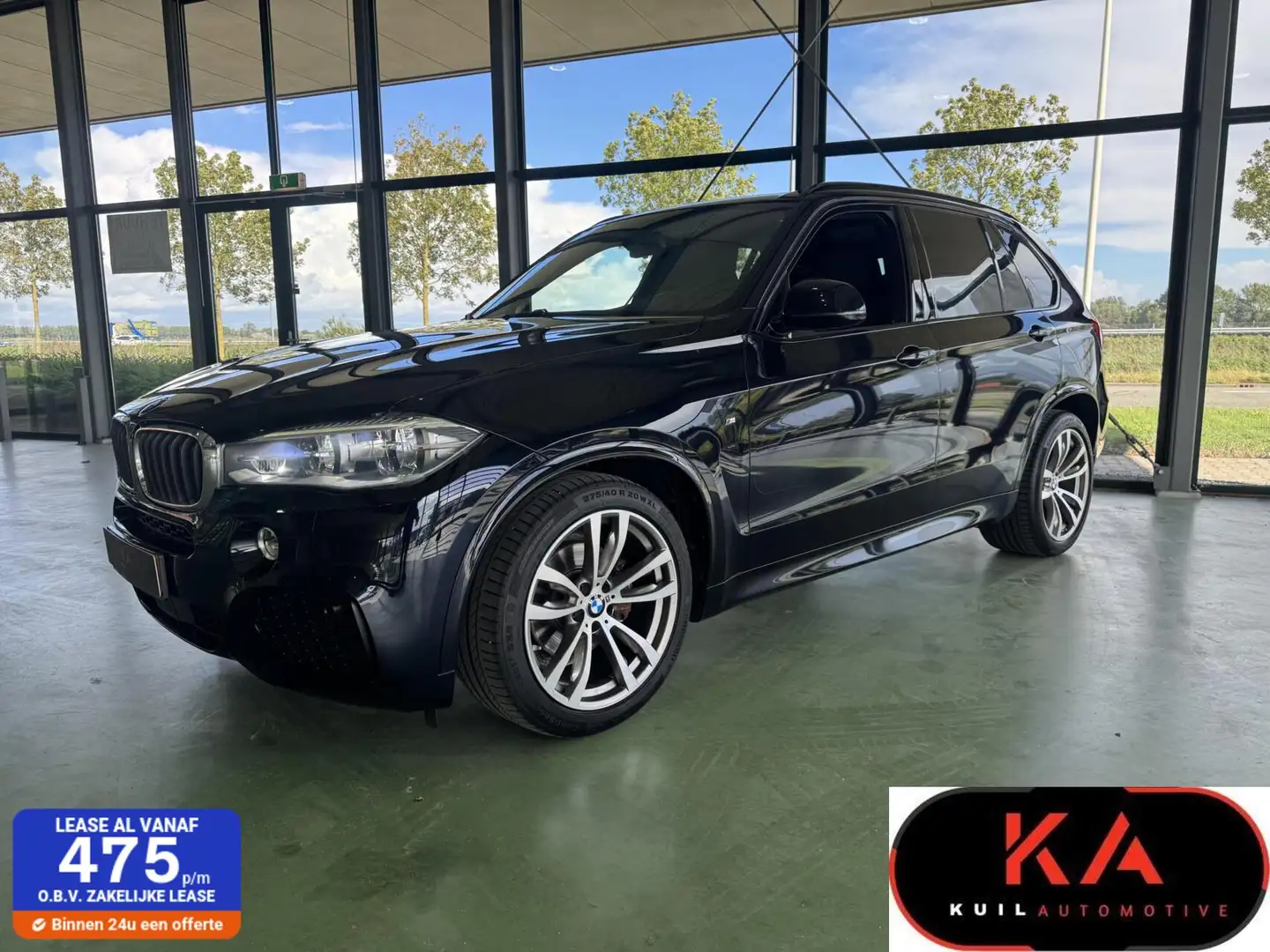 BMW X5 xDrive30d *Grijskenteken*Trekhaak*Pano*Leer*Comple Blau - 1