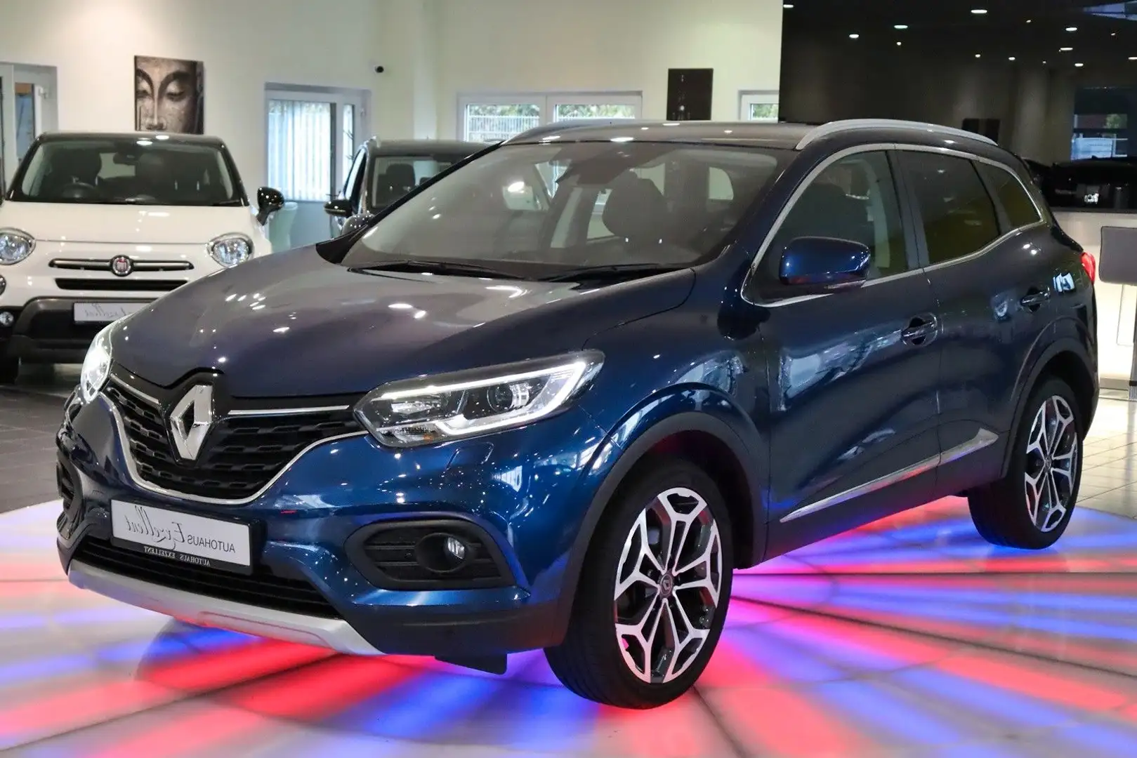 Renault Kadjar Limited*ALU*NAVI*KAMERA*LEDER*TEMPOMAT* Bleu - 1