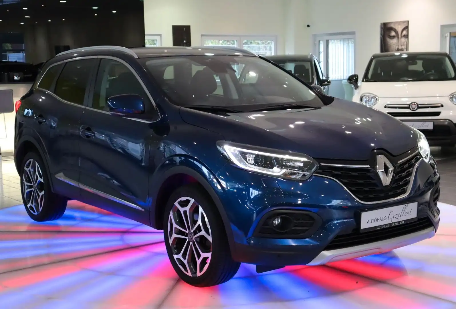 Renault Kadjar Limited*ALU*NAVI*KAMERA*LEDER*TEMPOMAT* Bleu - 2