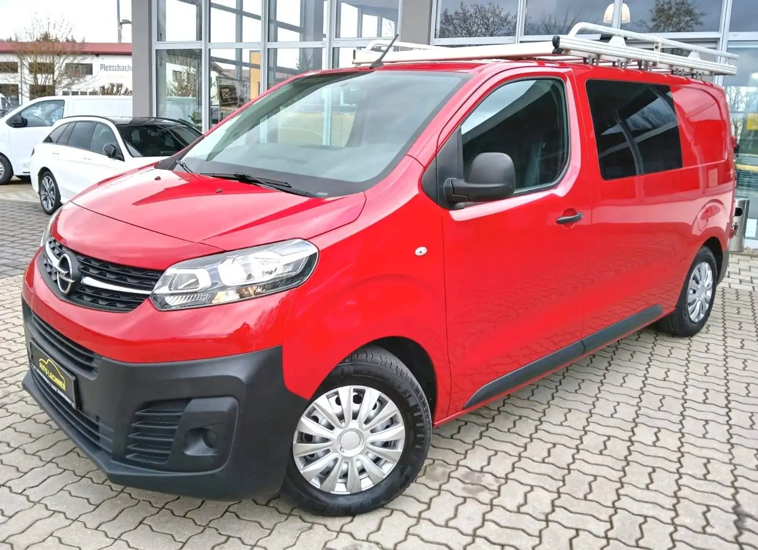 Opel Vivaro Kasten 1,5D*AHK*DOKA*NAV*CARPLAY*6SITZER* Piros - 1