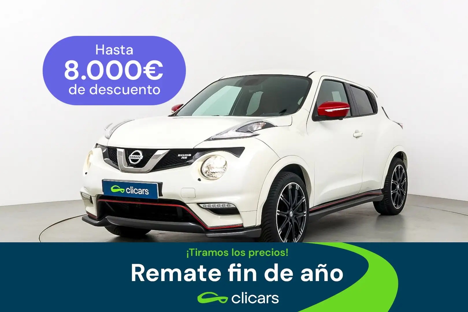 Nissan Juke 1.6 DIG-T Nismo RS 4x4 XTronic 214 Blanco - 1