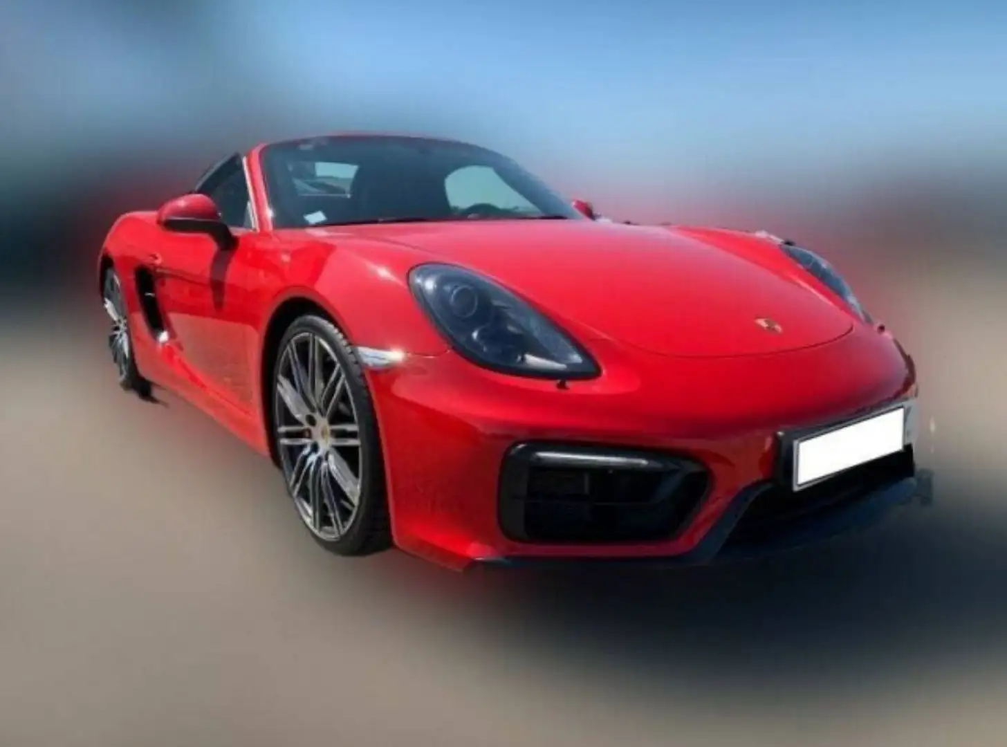 Porsche Boxster (981) 3.4 330 gts pdk Rouge - 1