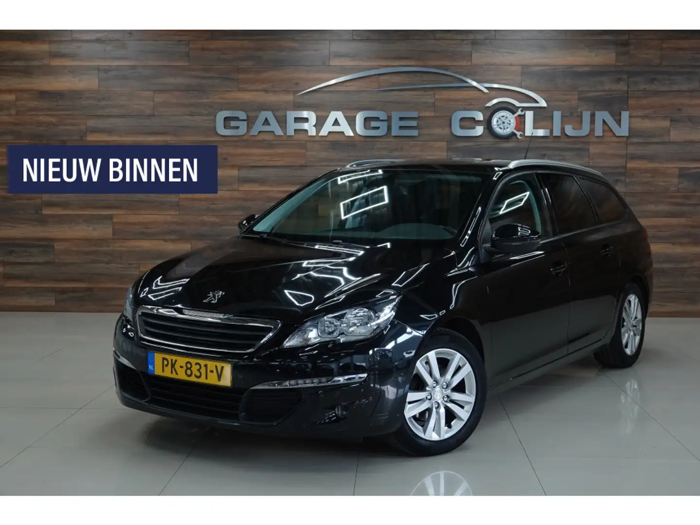 Peugeot 308 SW 1.2 PureT | CRUISE | PDC | DAB | Zwart - 1
