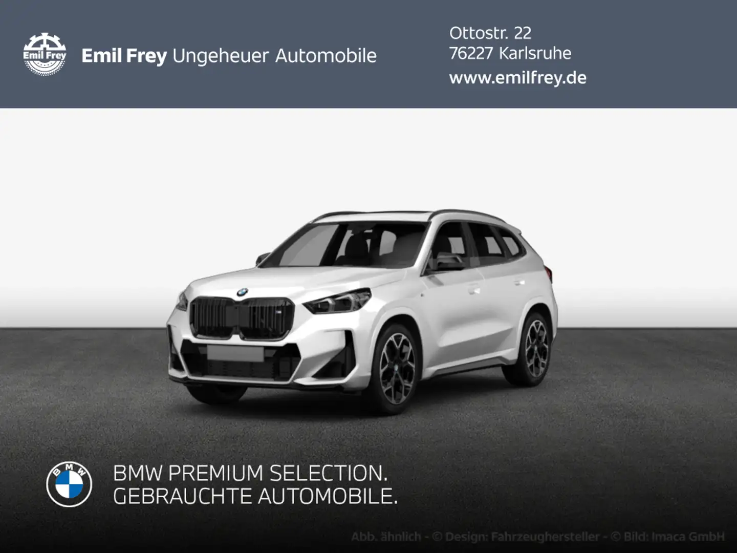 BMW X1 sDrive18i Aut. Blanc - 1